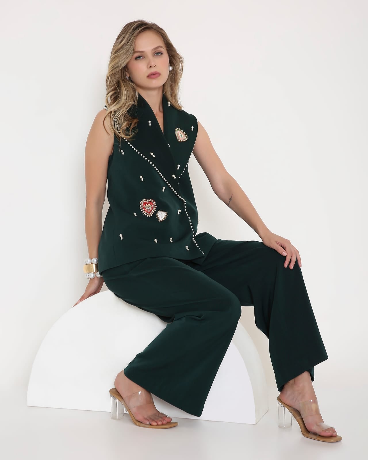 Luxe Embellished Co-Ord Set