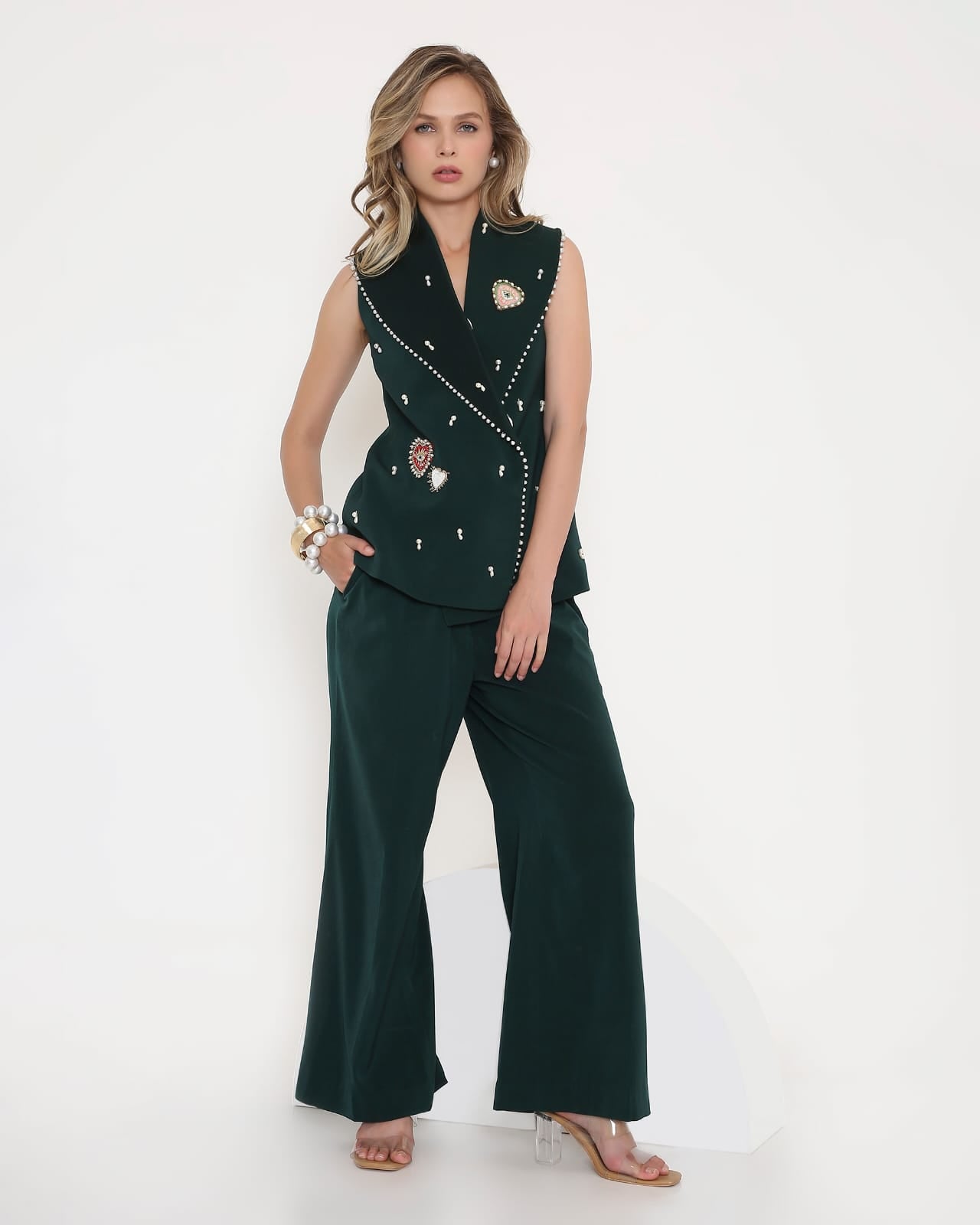 Luxe Embellished Co-Ord Set