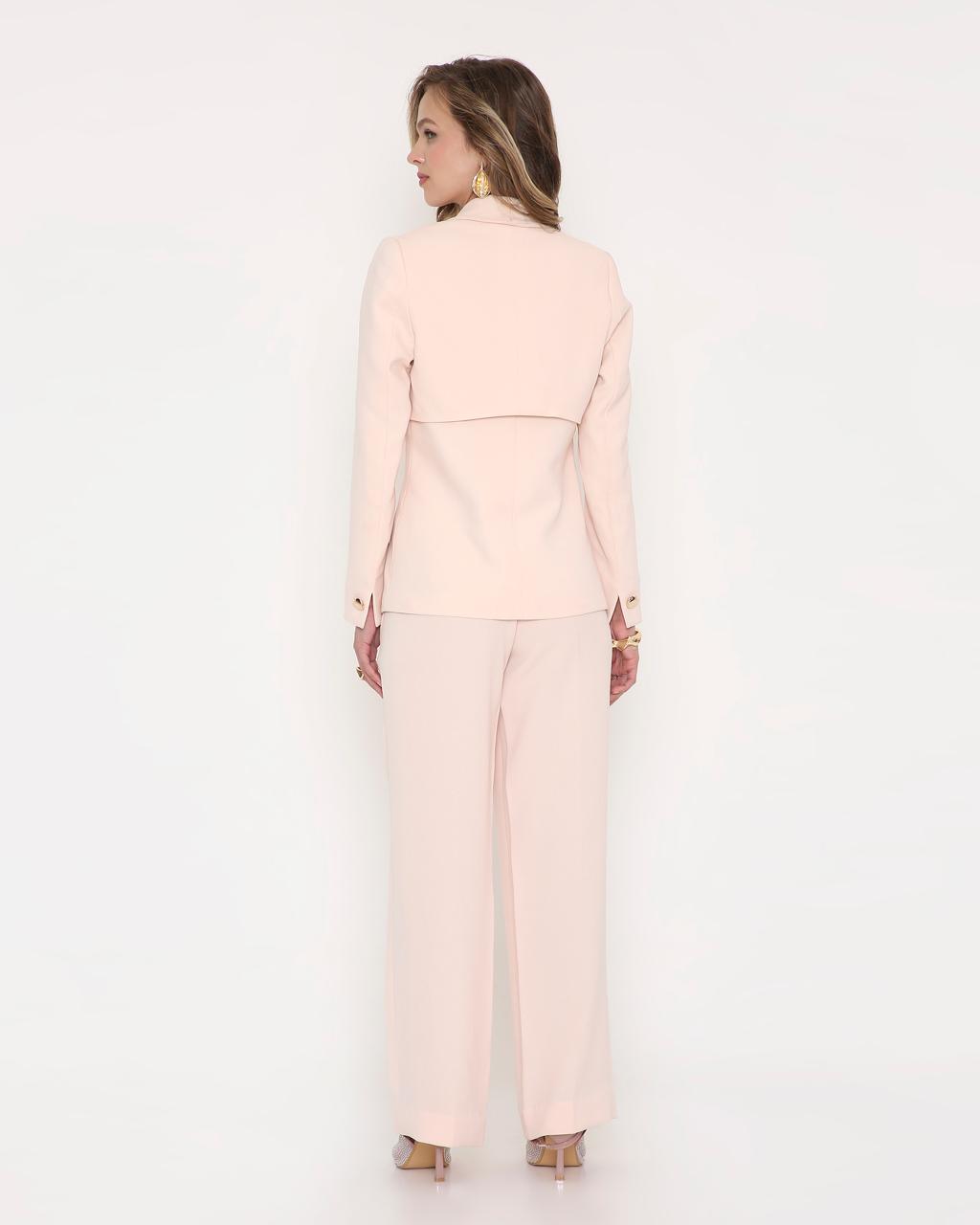 Blush Luxe Blazer Set